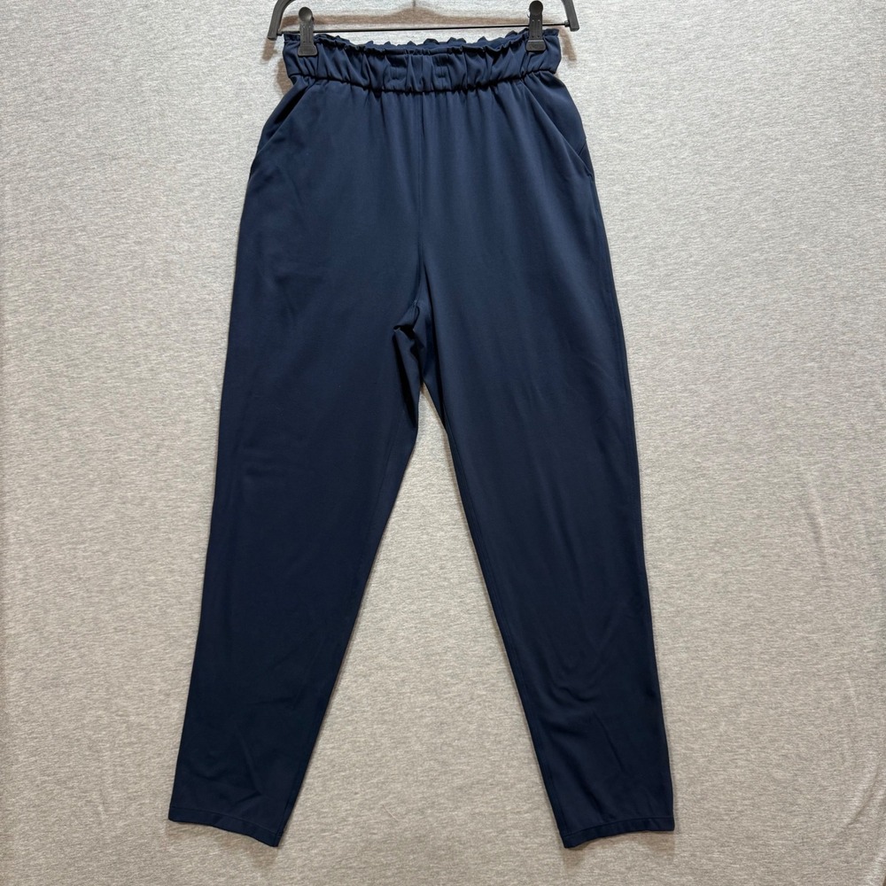 Lululemon Keep Moving Pant Womens 4 True Navy Luxtreme High Rise Tapered Jogger